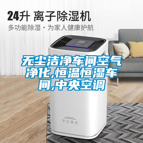 无尘洁净车间空气净化,恒温恒湿车间,中央空调