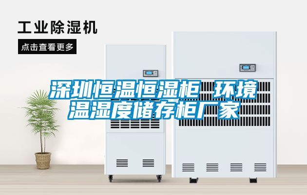 深圳恒温恒湿柜 环境温湿度储存柜厂家