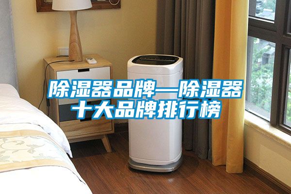 除湿器品牌—除湿器十大品牌排行榜