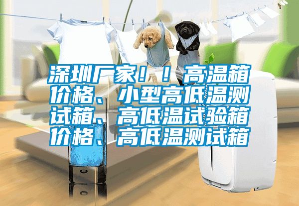 深圳厂家！！高温箱价格、小型高低温测试箱、高低温试验箱价格、高低温测试箱