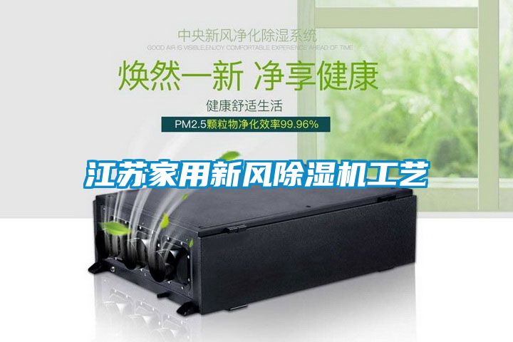 江苏家用新风除湿机工艺