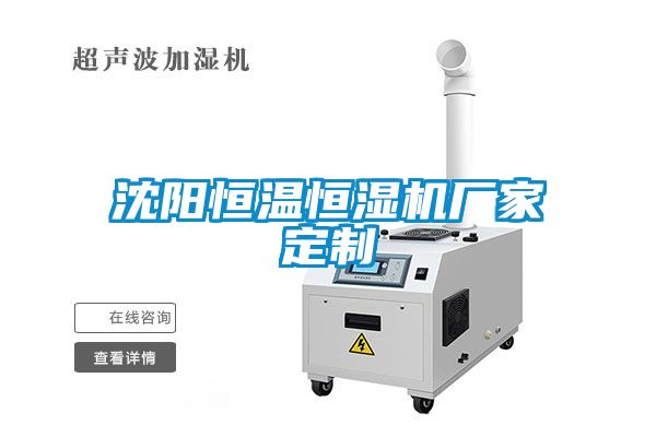 沈阳恒温恒湿机厂家定制