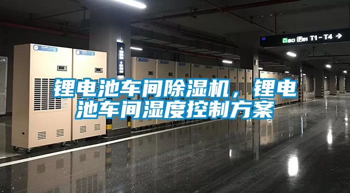 锂电池车间除湿机，锂电池车间湿度控制方案