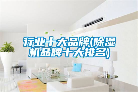 行业十大品牌(除湿机品牌十大排名)
