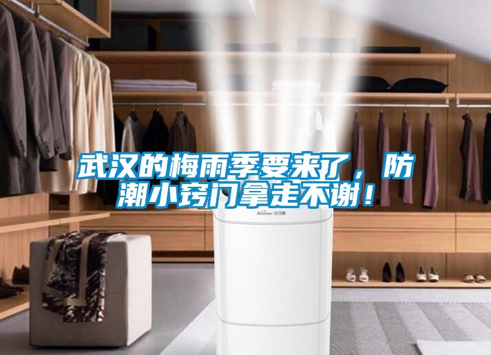 武汉的梅雨季要来了，防潮小窍门拿走不谢！