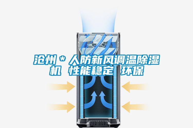 沧州＊人防新风调温除湿机 性能稳定 环保