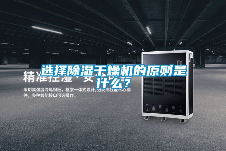 选择除湿干燥机的原则是什么？