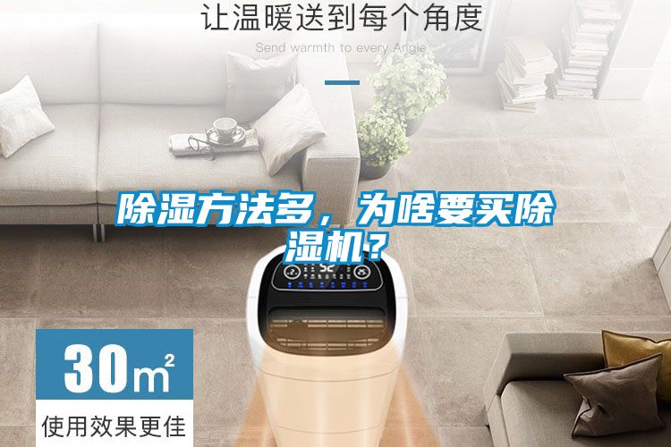 除湿方法多，为啥要买除湿机？