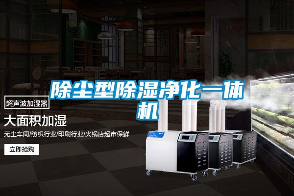 除尘型除湿净化一体机