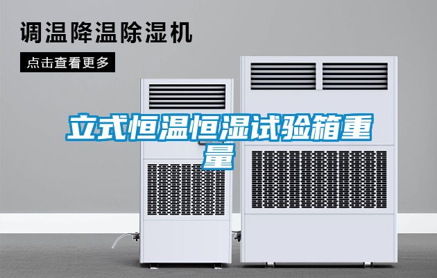 立式恒温恒湿试验箱重量