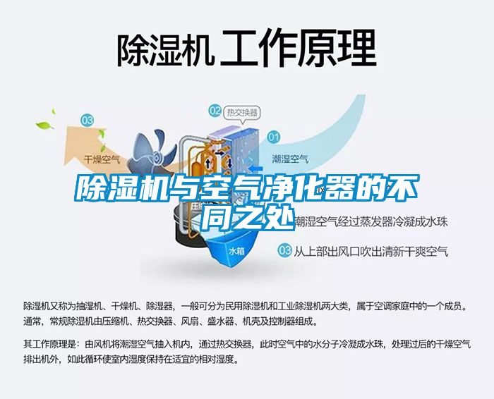 除湿机与空气净化器的不同之处