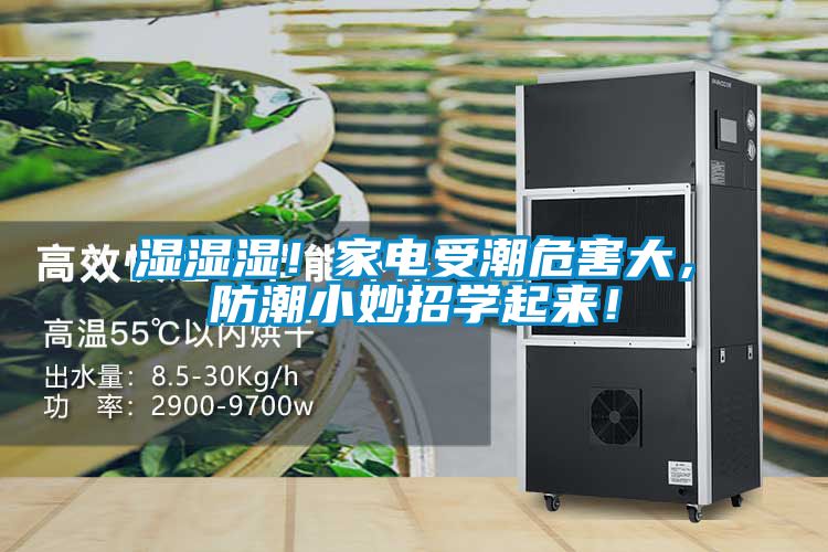 湿湿湿！家电受潮危害大，防潮小妙招学起来！