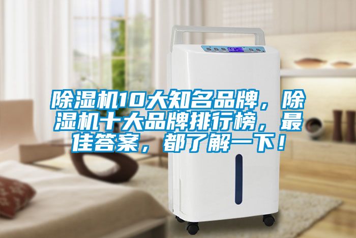 除湿机10大知名品牌，除湿机十大品牌排行榜，最佳答案，都了解一下！