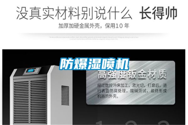 防爆湿喷机