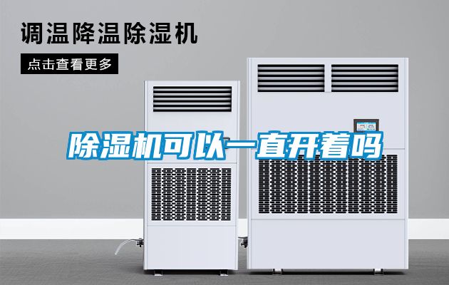 除湿机可以一直开着吗