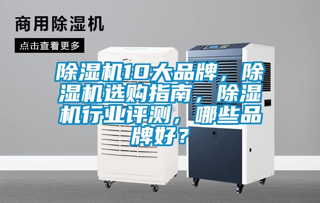 除湿机10大品牌，除湿机选购指南，除湿机行业评测，哪些品牌好？