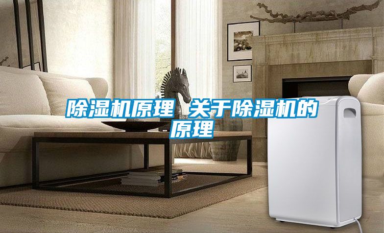 除湿机原理 关于除湿机的原理