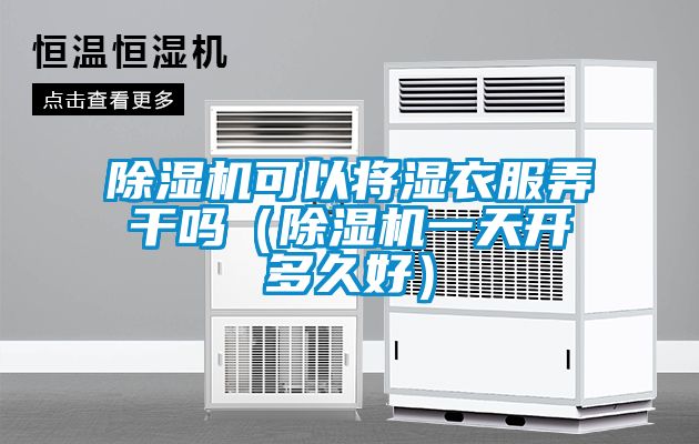 除湿机可以将湿衣服弄干吗（除湿机一天开多久好）