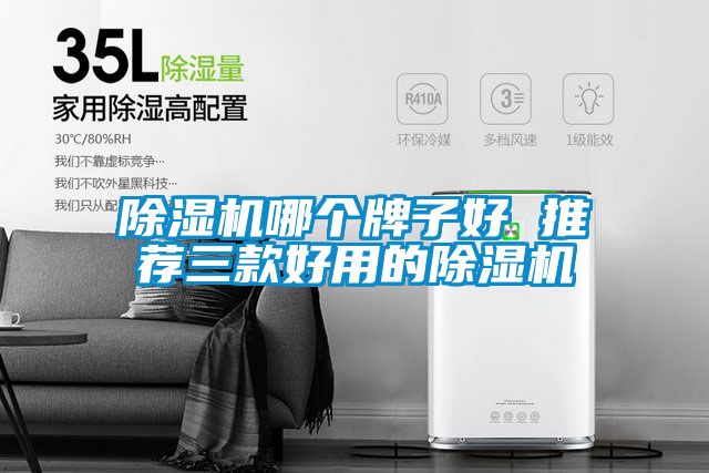 除湿机哪个牌子好 推荐三款好用的除湿机