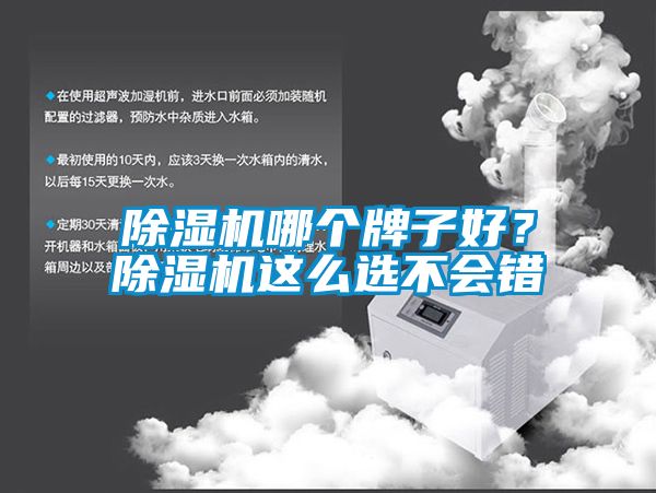 除湿机哪个牌子好？除湿机这么选不会错