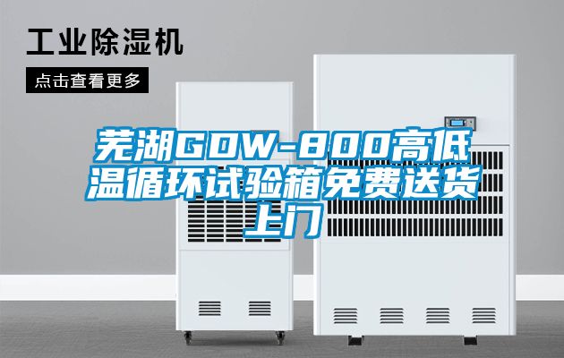 芜湖GDW-800高低温循环试验箱免费送货上门