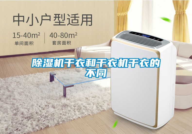 除湿机干衣和干衣机干衣的不同
