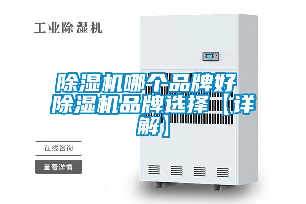 除湿机哪个品牌好 除湿机品牌选择【详解】