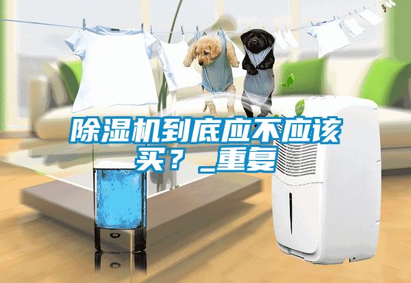 除湿机到底应不应该买？_重复