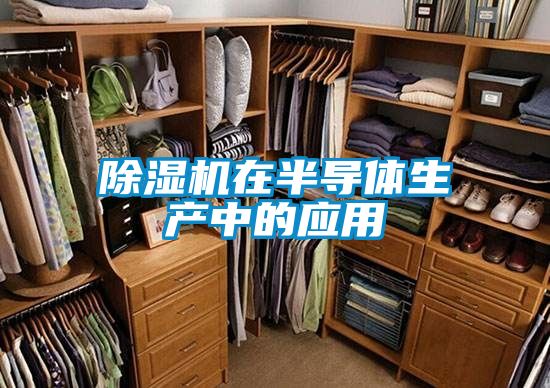 除湿机在半导体生产中的应用