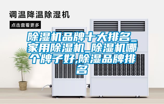 除湿机品牌十大排名_家用除湿机_除湿机哪个牌子好,除湿品牌排名
