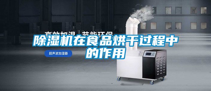 除湿机在食品烘干过程中的作用
