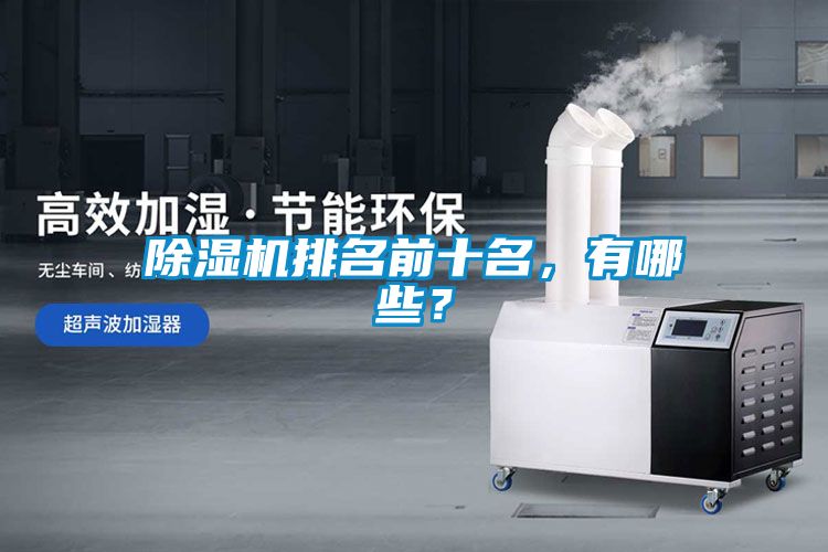 除湿机排名前十名，有哪些？