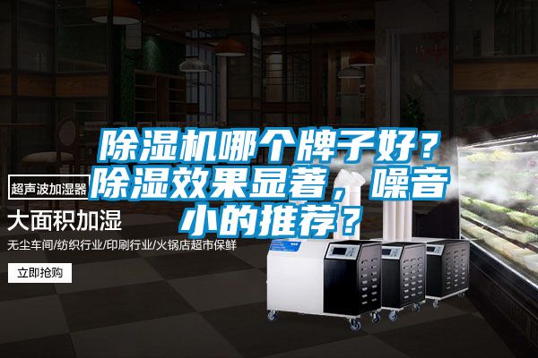 除湿机哪个牌子好？除湿效果显著，噪音小的推荐？
