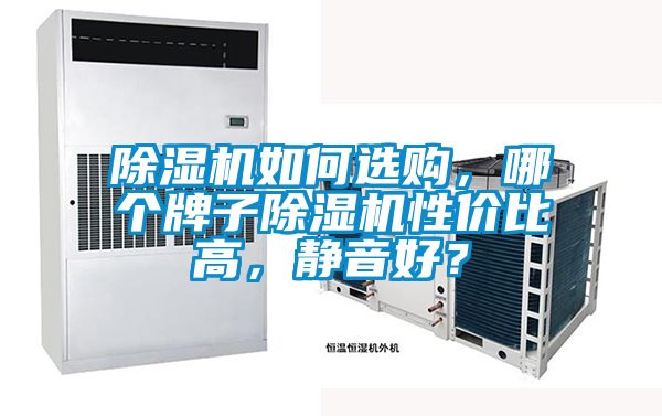 除湿机如何选购，哪个牌子除湿机性价比高，静音好？