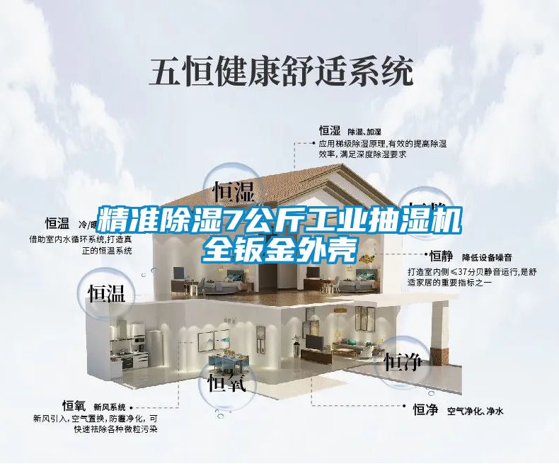 精准除湿7公斤工业抽湿机全钣金外壳