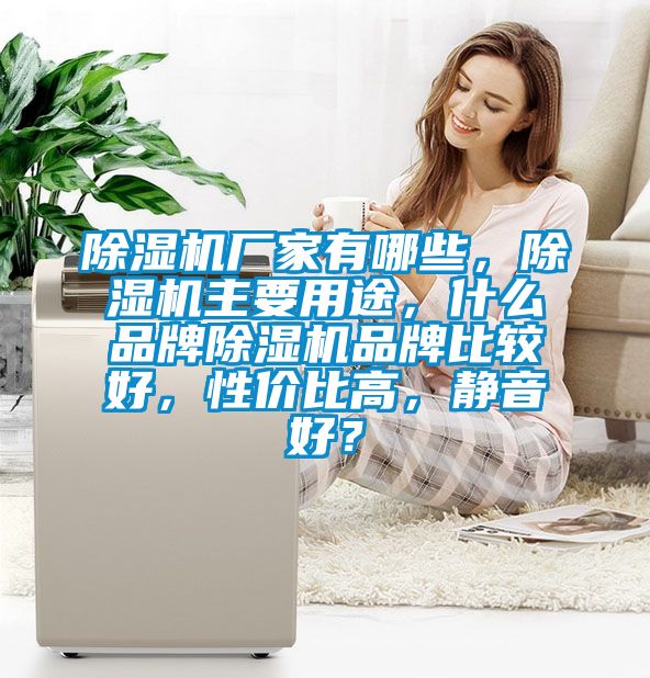 除湿机厂家有哪些，除湿机主要用途，什么品牌除湿机品牌比较好，性价比高，静音好？