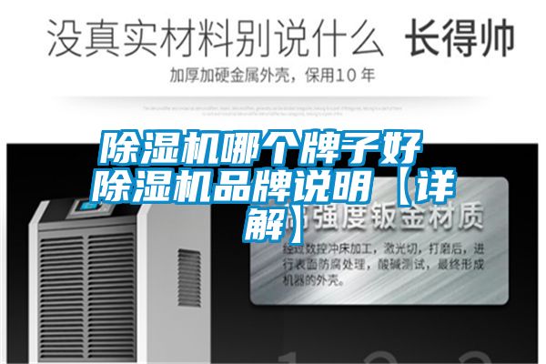 除湿机哪个牌子好 除湿机品牌说明【详解】