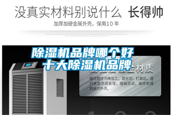 除湿机品牌哪个好 十大除湿机品牌