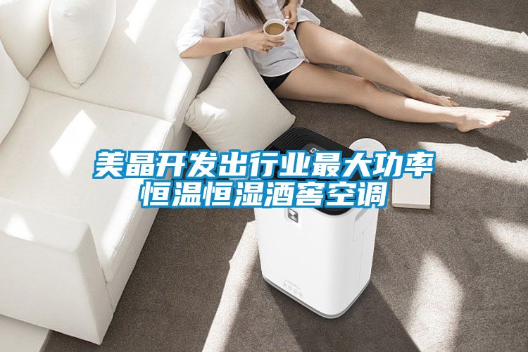 美晶开发出行业最大功率恒温恒湿酒窖空调