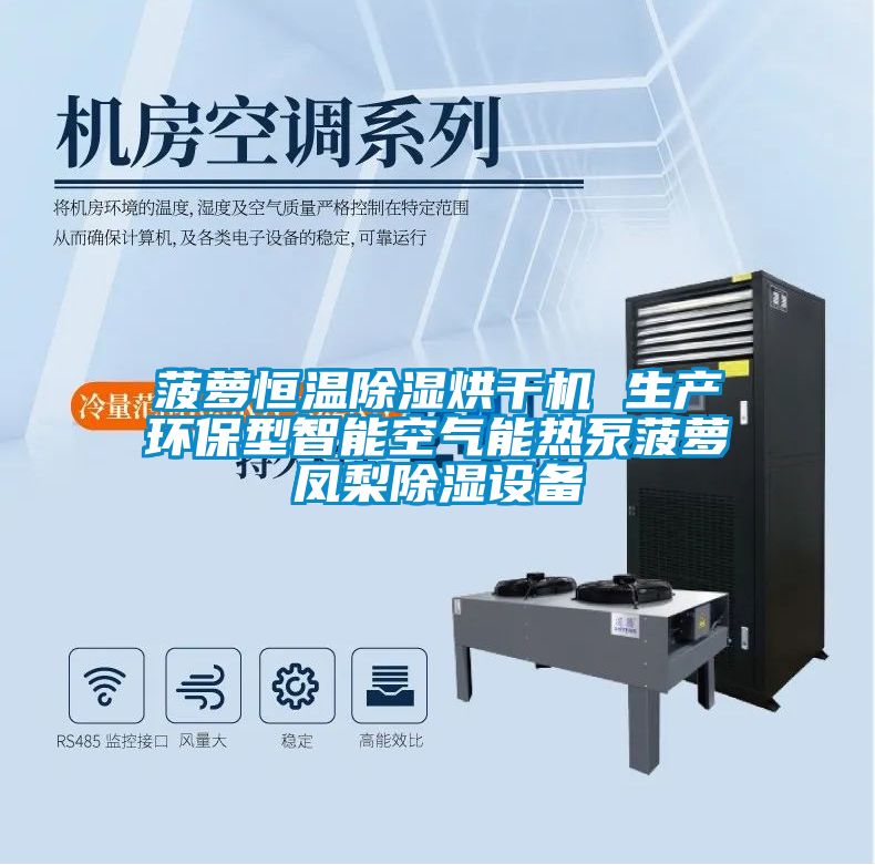 菠萝恒温除湿烘干机 生产环保型智能空气能热泵菠萝凤梨除湿设备