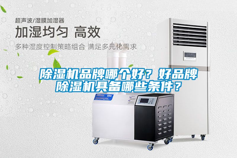 除湿机品牌哪个好？好品牌除湿机具备哪些条件？