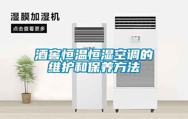 酒窖恒温恒湿空调的维护和保养方法