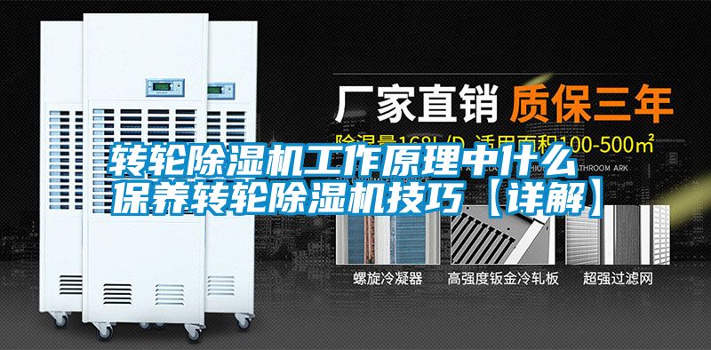 转轮除湿机工作原理中什么 保养转轮除湿机技巧【详解】