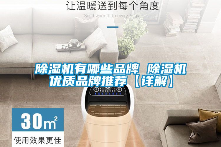 除湿机有哪些品牌 除湿机优质品牌推荐【详解】
