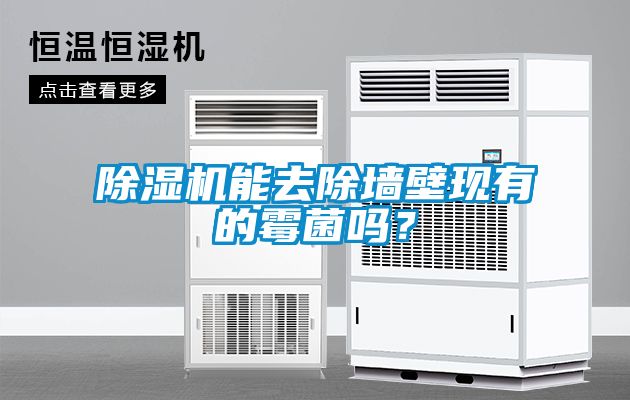 除湿机能去除墙壁现有的霉菌吗？