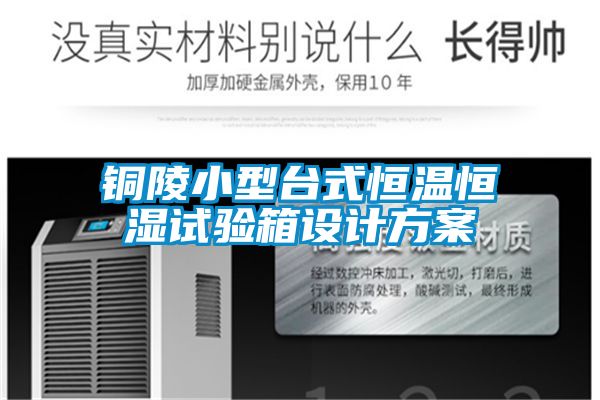 铜陵小型台式恒温恒湿试验箱设计方案
