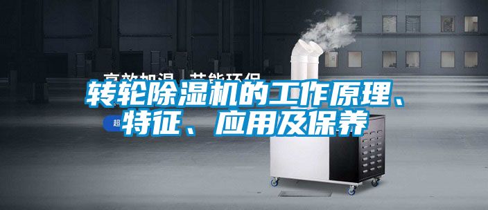 转轮除湿机的工作原理、特征、应用及保养