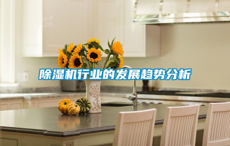 除湿机行业的发展趋势分析