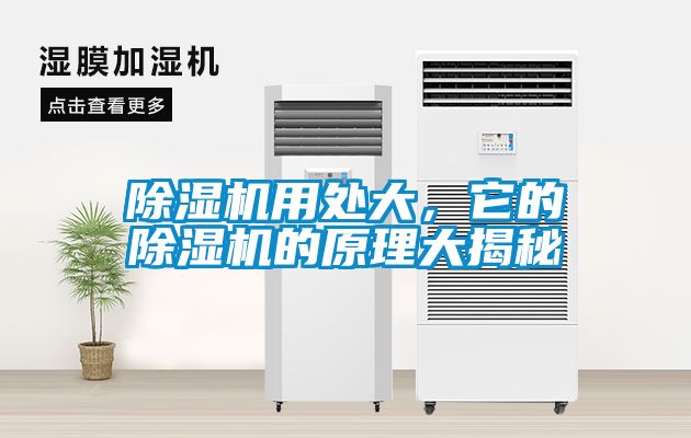 除湿机用处大，它的除湿机的原理大揭秘