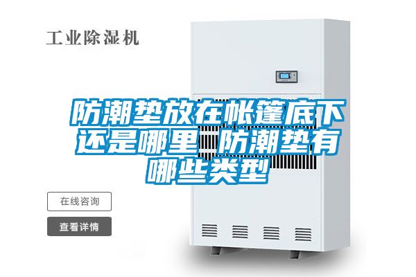 防潮垫放在帐篷底下还是哪里 防潮垫有哪些类型